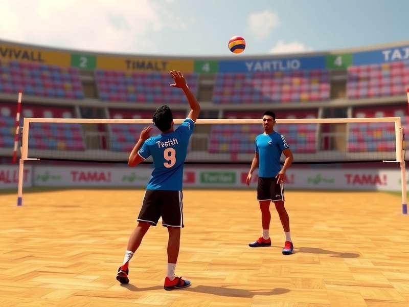 Taj Volley Masters Gameplay